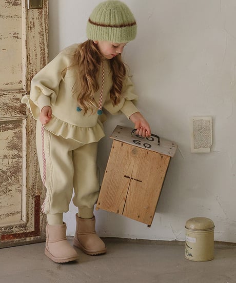 予約 FLO Olive pants