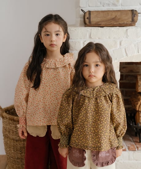 予約 OREN Rivka Frill Blouse