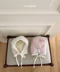 予約 valubebe  Oad fur bonnet hat