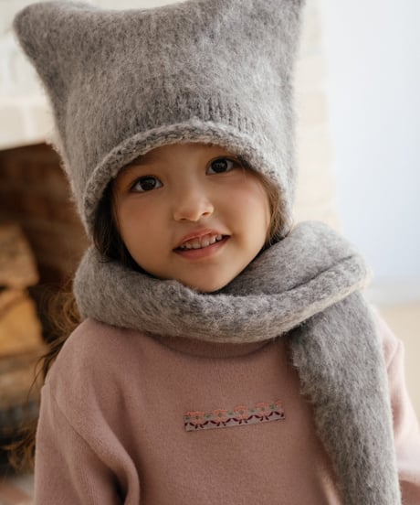 予約 OREN Cat Scarf Beanie
