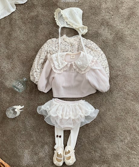 予約 bebeholic Clover skirt bloomer