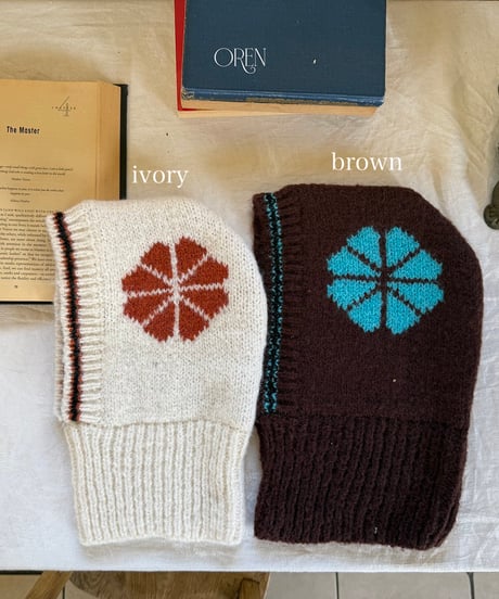 予約 OREN Clover Flower Balaclava