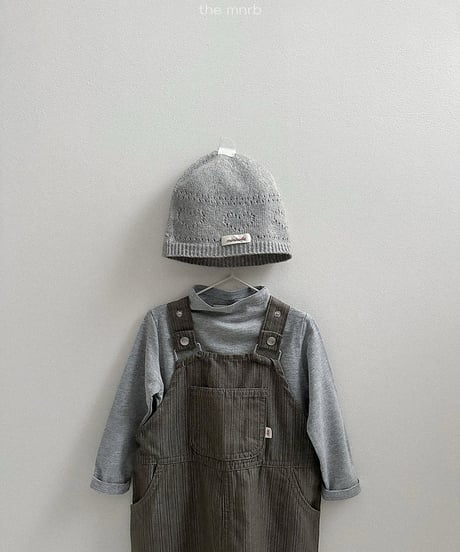 予約minirobe Blossom Half-Neck Tee