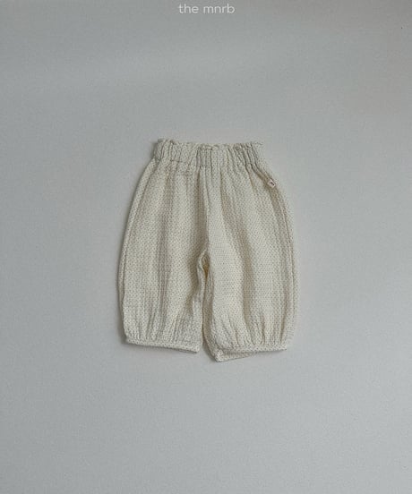予約minirobe Chubby 8-part pants
