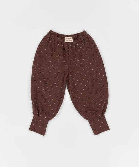 予約 The beige Aladdin Dot Pants