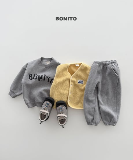 予約 bonito Rough Bonito man to man