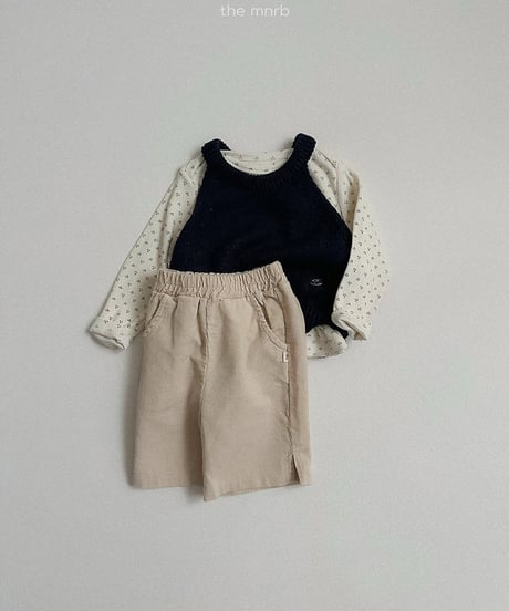 予約minirobe Holter neck knit