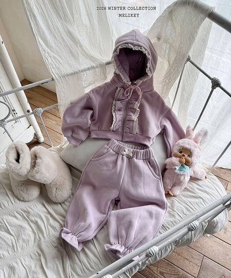 予約 melikey Juju April Hood Zip Up