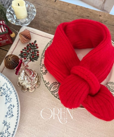 予約 OREN Ho Ho Fluffy Scarf