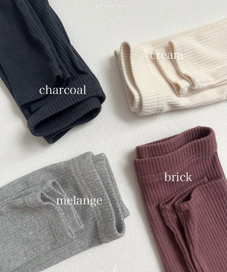 予約 atomeme Milky gole leggings