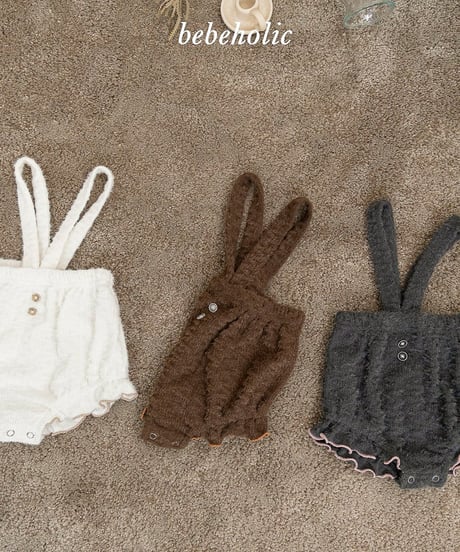予約 bebeholic Rope suspender bloomer