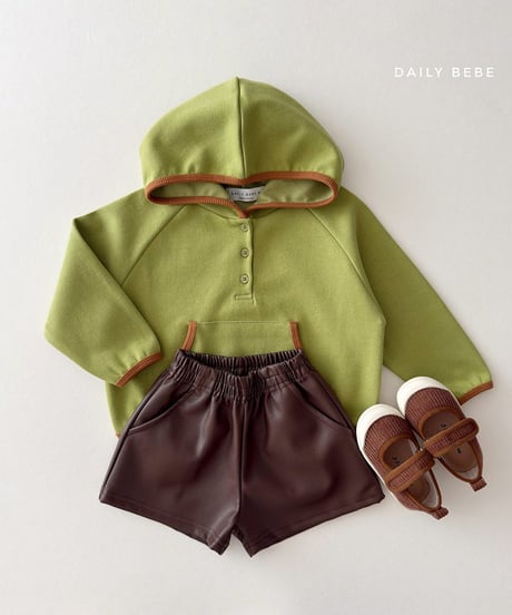 予約 daily bebe Colored pencil hood