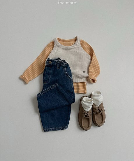 予約minirobe Basic Waffle Socks 3SET