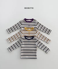 予約 bonito Heart button ST tee
