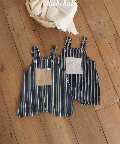予約 bebeholic More ST suspender suit