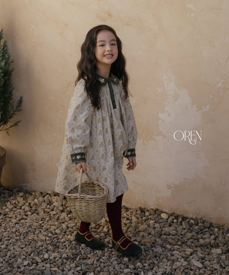 予約 OREN Camilla Color-Block Dress