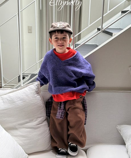 予約Elly Molly Beef fleece pants