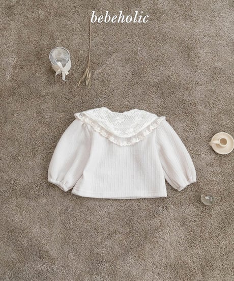 予約 bebeholic Maple collar tee