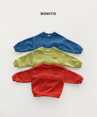 予約 bonito Boca Knit man to man