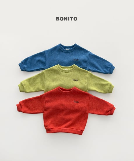 予約 bonito Boca Knit man to man