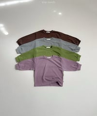 予約minirobe Loose basic tee