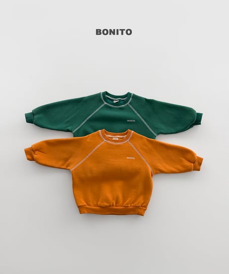 予約 bonito Carrot Raglan man to man