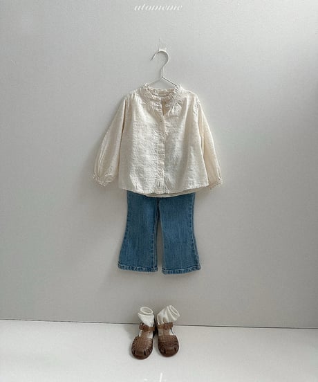 予約 atomeme Berry boots cut denim