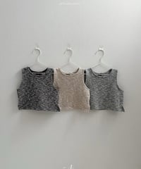 予約 atomeme Nut Wool vest