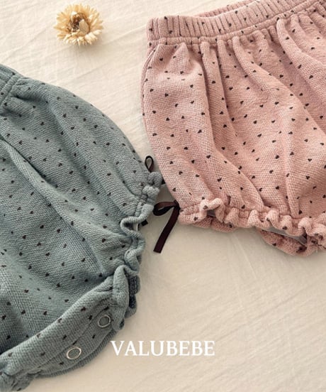 予約 valubebe Croiss ribbon bloomer