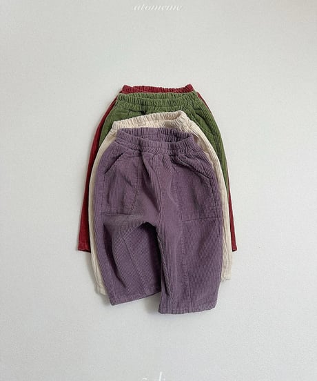 予約 atomeme Malang Cordu Pants