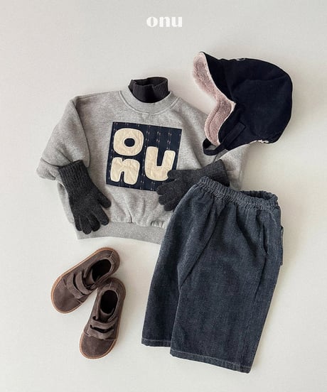 予約 ONU Wide kimono jeans