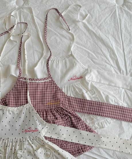 予約 ninibello Hazel Apron One Piece
