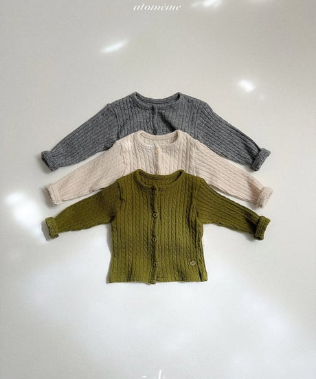予約  atomeme Have knit cardigan