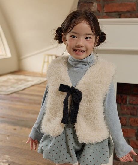 予約 melikey Cloud fur vest