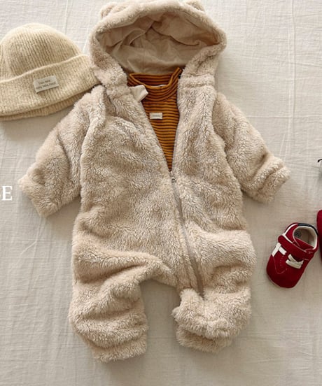 予約 valubebe Warm fleece suit