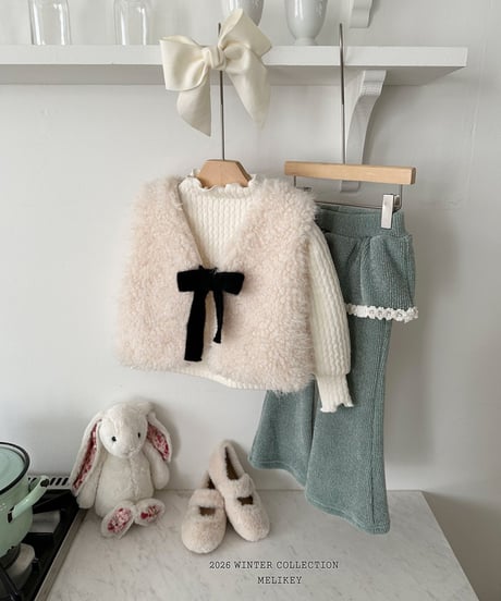 予約 melikey Frill belt boots cut