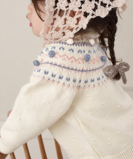 即納Pastel Nordic Knit