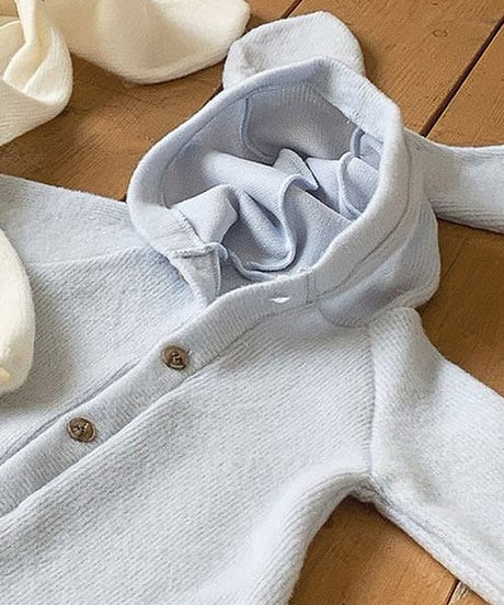 予約 monbebe Bunny jumpsuit