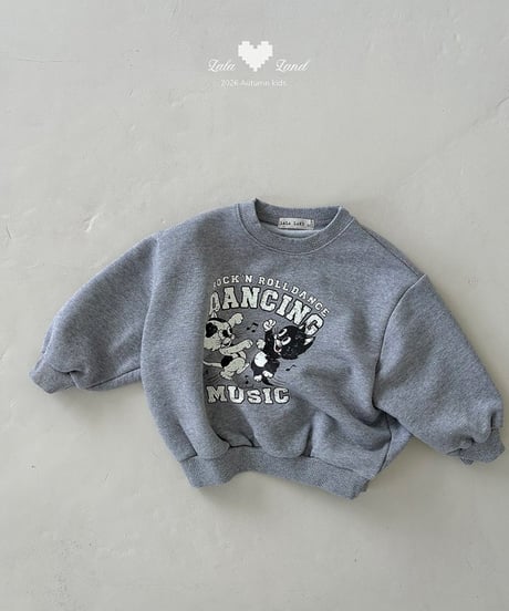 予約 lalaland Dancing Cat Man to Man