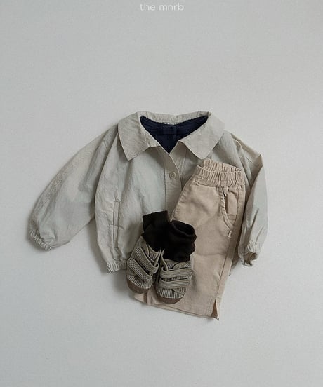 予約minirobe Ruffle short trench