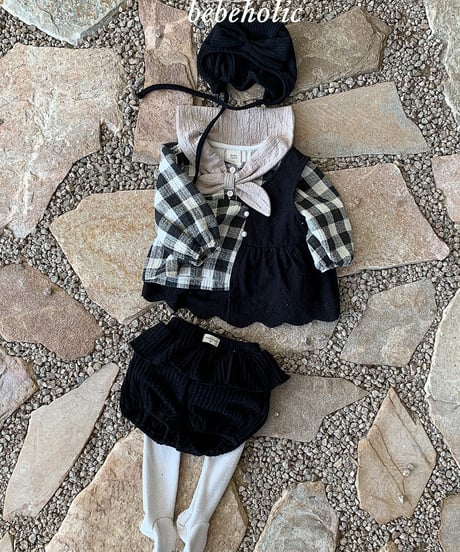 予約 bebeholic BB frill pants