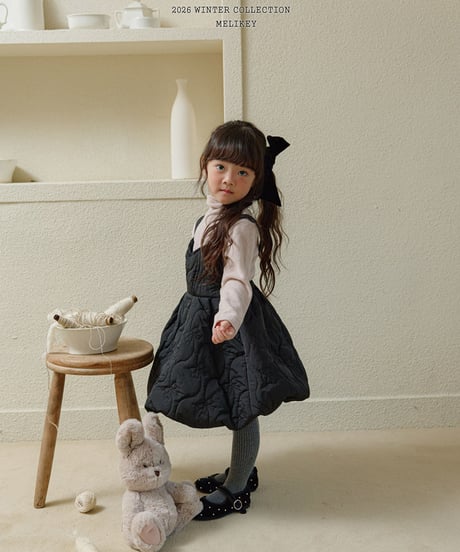 予約 melikey Quilted Bang Bang One Piece