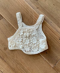予約 bebeholic Hand-knitted bustier