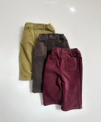 予約minirobe Kiko pocket pants