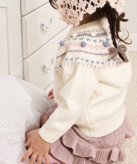 即納Pastel Nordic Knit