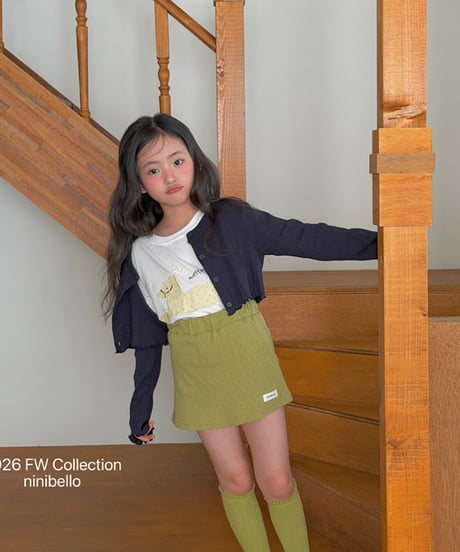 予約 ninibello Melville Ilet Cardigan
