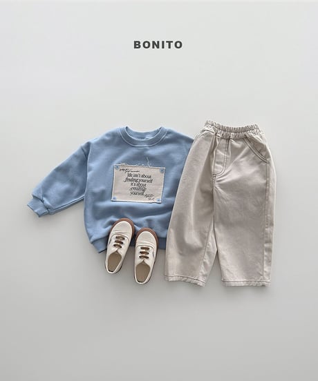 予約 bonito Remember button man to man