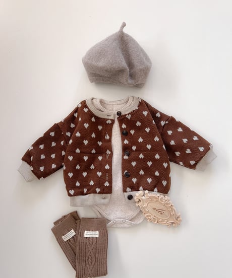 即納Soft Rib Basic Rompers