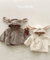 予約 valubebe Rabbit fleece jacket
