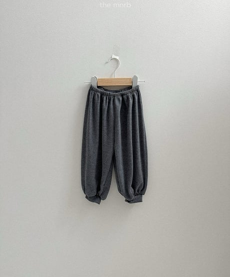 予約minirobe Soft harem pants